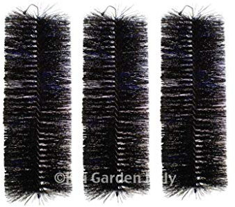 Materiale filtrante laghetto spazzola per filtro meccanico 15 x 30 cm - 15 pezzi