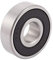 No Logo Durable Bearing 2 STÜCKE 6201RZ Tiefe Nut Kugellager 12x32x10mm High Speed ​​Niedergeräusche Präzisionsgrad Lager 6201-RZ