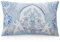 ATsense 2er Set Kissenbezug 80 x 40 cm, 2 Stück - 100% Baumwolle, Blue und Weiß Doppelseitige Kopfkissenbezug mit Reißverschluss, ÖkoTex - Superweicher Premium und Hypoallergen Kissenhülle（Paisley）