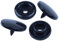 50 Druckknöpfe rund Snaps Druckknopf Snap Button Knöpfe Farb- Größenwahl, Größe:10mm, Farbe:nachtblau