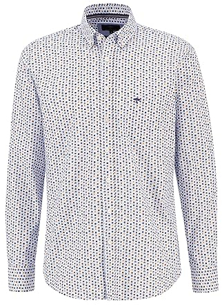 FYNCH-HATTON Hemd mit dezenter Punktmusterung Winter Sun/XXL