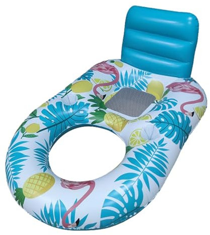 Inflatable Float - Floats For Swimming Pool - Solar Swimming Pool Floats, Inflatable Tanning Pool Lounger Float With Mesh Seat For Adult Kiddie Pool Kids Ball Pit Pool