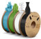 ANYCUBIC PLA Filament 1.75mm, 4KG 3D Drucker Filament PLA, RFID für Intelligentes Drucken, Schwarz&Weiß&Spring Leaf Grün&Tropical Turquoise