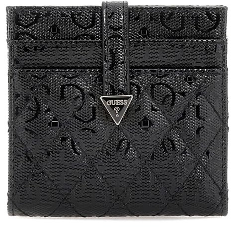 GUESS Yarmilla SLG Tab Card Case Black