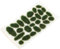 SEWOART 1 Box Modellgras DIY Fake Grass Cluster DIY Gras Cluster Kunstrasen Cluster Miniatur Ornament DIY Sandtisch Material Simuliertes Gras Modelleisenbahn Zubehör