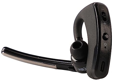 EIMSOAH Headset, Earpiece Stereo Noise Canceling 180 Degree Adjustable Wireless Business Earphone for Office Driving for Computer Cell Phones Trucker Home Office Work