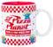 Silver Buffalo Disney Pixar Toy Story Ceramic Mug Featuring Pizza Planet Design, 20 Ounces