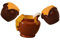 TOYANDONA 1 Ensemble De Mini Pots De Miel en Résine pour Micro-Paysage