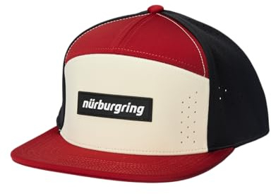 Nürburgring Ring°Kids Cap Basic Multicolor Kinder Basecap Schriftzug, Verstellbarer Verschluss