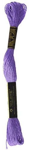 DMC 117-209 Six Strand Embroidery Cotton Floss, Dark Lavender, 8.7-Yard