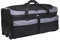 Travelers Club Space Saver Dreifach Faltbare Rolltasche mit 3 Rädern, 91,4 cm, Schwarz/Grau