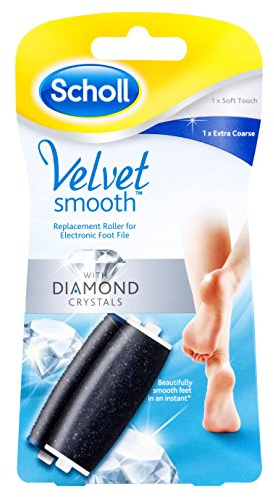 Scholl Velvet Smooth Diamond Pedi Hard Skin Remover Refills - Mixed Pack, Pack of 2