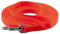 LENNIE Wasserfeste Schleppleine für kleine u. große Hunde, Made in Germany, Easycare, 5m 8m 10m 15m Hundeleine mit Handschlaufe, leicht, robust [Neon-Orange, 16mm (bis 35kg), 5m]