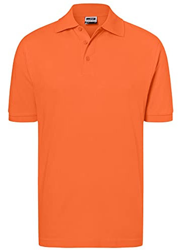 James & Nicholson Poloshirt Classic | Farbe: dark-orange | Grösse: 3XL