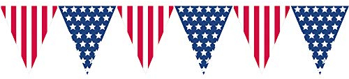 4th July USA Pennant Banner 3.65m