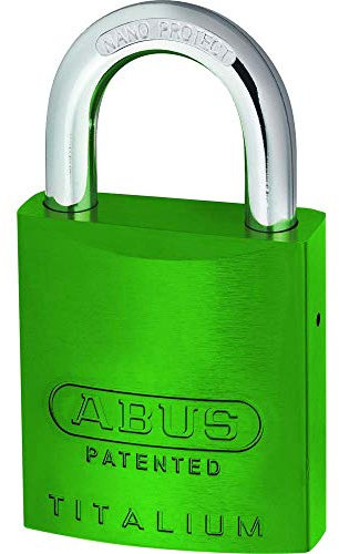 Abus 55028 Green Aluminium Padlock