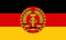 U24 Aufkleber DDR NVA Flagge Fahne 30 x 20 cm Autoaufkleber Sticker