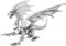 Fascinations ICX023 Metal Earth Metallbausätze - Fantasy Silber Drache Silver Dragon, lasergeschnittener 3D-Konstruktionsbausatz, 3D Metall Puzzle, DIY Modellbausatz mit 3 Metallplatinen, ab 14 Jahre