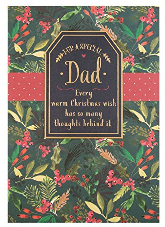 Hallmark Medium Dad Loving Wishes Christmas Card