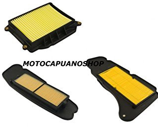 KIT 3 FILTRI FILTRO ARIA LATERALI MOTORE YAMAHA MAJESTY 400