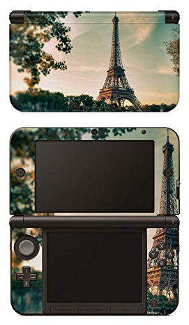 Skins4u Aufkleber Design Schutzfolie Vinyl Skin kompatibel mit Nintendo New 3DS XL Paris