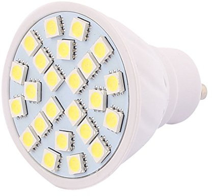 Aexit GU10 SMD 5050 24 LED Energy Energy LED Bulbo bianco AC 220V 3W ID: 518921
