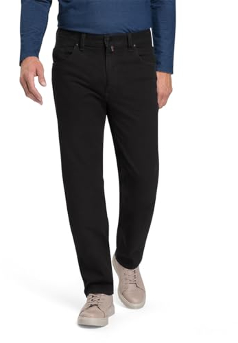 PIONEER AUTHENTIC JEANS Herren Jeans Peter | Männer Hose | Comfort Fit | Raw/Unwashed Washed | Black raw 6499 9810 | 60