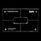 KAISH Acrylic Guitar Single Battery Box Routing Template
