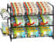 Mutool 3 Tier Can Rack, Stackable Kitchen Food Organizer/Holder for Counter-Top, Pantry Organizers and Storage, Black