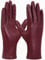 GSG SINCE 1998 Echte Lederhandschuhe Damen Touchscreen Winterhandschuhe Woll Gefütterter Warme Lammfell Autofahrerhandschuhe Burgund XL