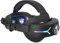 SPEPROECO VR Head Strap for Meta Quest 3 Headset RGB Adjustable VR Replacement Head Band Foldable LED Backlight 8000mAh Rechargeable Soft Padded Head Rest for Meta Quest 3 VR Accessories