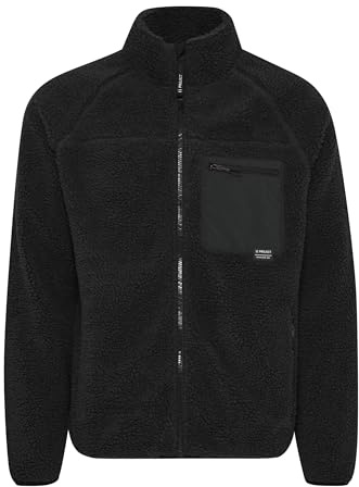 11 Project PRRomy Herren Zip-Jacke Fleecejacke Zipper Sweatmaterial