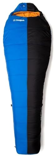 Snugpak Softie Expansion 3 WGTE - Schlafsack mit integrierter LED-Taschenlampe, Expanda-Panel, Wildlederfutter - längenverstellbar - Mumienschlafsack - kompakter, starker Schlafsack für Camping
