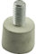 DENI Ersatzgummi für Türfeststeller (Türstopper), Gummipuffer Hub 30 (DENI 3834)