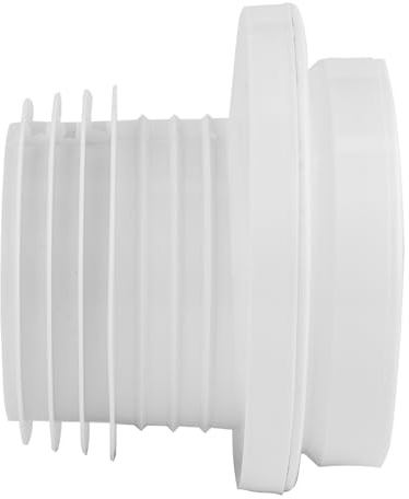 Conector de inodoro con tubo excéntrico, diámetro de 110 mm, compensación de 20 mm