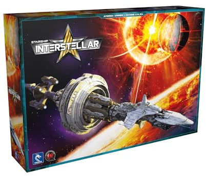 Pendragon – Starship Interstellar – Italienische Ausgabe – Brettspiel, ab 13 Jahren, 1-4 Spieler