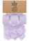 Vitalizart Lavendel Lila Schleifenband 2,5 cm x 19,2 m, Geschenkband Chiffonband Fransenstoffband, Bänder-Set für Hochzeitseinladung, Brautstrauß, Dekoration, Geschenkverpackung, Schleifenherstellung