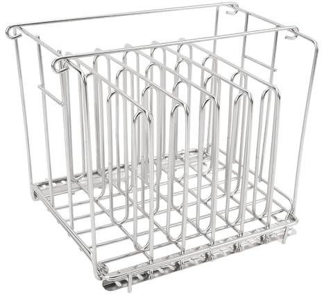 Slow Cooker-Trenngestell mit Großer Kapazität, Dampf- und Bratengestell, Zusammenklappbares Slow Cooker-Trenngestell aus Edelstahl für die Küche, Steak-Rack-Trennbehälter für