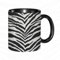 EKLMPS Original Mug en céramique,idéal comme cadeau,impression de haute qualité,mug à motifs,mug à thé,à café,330ml,Zèbre noir