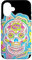 Hülle für iPhone 16 Tag der Toten Día de Los Muertos Totenkopf Blumen