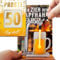 bentino 3D-PopUp Geburtstagskarte zum Bierzapfen, spektakulärer Effekt mit beweglichem Zapfhahn, Karte zum 50. Geburtstag