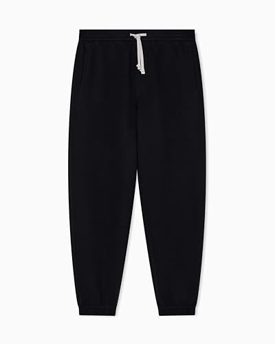 Armani Exchange Herren Cross Gender, Cuffed Leg Back Logo Patch Sweatpants