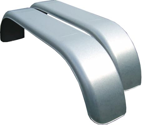 HGW 2 * Tandem Kotflügel für Anhänger (Stahlblech 22/155cm)