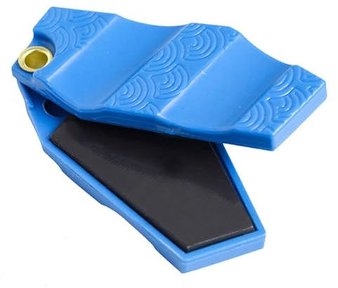 Uitndvyte Angelschnur-Reiniger, leicht zu transportieren, Fliegenschnur-Reiniger, kleine Größe für Angelbegeisterte, Angelschnurglätter, Reiniger