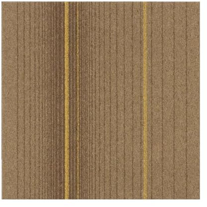 FLOORDIREKT- Teppichfliesen- selbstliegend- |- 1 Stück- |- Fliesen- Teppiche- je- 50x50- cm- robuster- Teppichboden- Bodenfliesen-rutschhemmendem (SHEFFIELD- GELB, 1 Stück- a- 50x50)