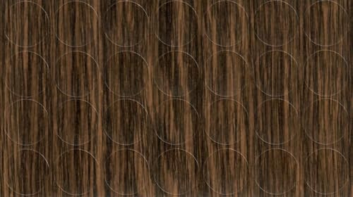 Brown Oak 20mm Self-Adhesive Furniture Screw Hole Cover Caps 28 Pcs, Acrylic, Durable, Thin, Perfect for Shelves, Camlock, Confirmates, Egger Compatible