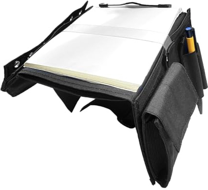 Planchette de Genou pour – Pilote Aviation Bureau Portatif, sleek, modern, avec 7 Cases Sangle, Jambe Réglable le, Bloc | Multipurpose Outdoor Indoor Utility sturdy elegant functional