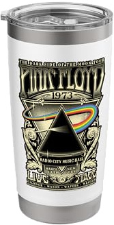 Pink Floyd 1973 Dark Side of The Moon Tour Stainless Steel Insulated Tumbler