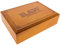Caja de laminación cruda de madera 9 X 6.5 X 2.5