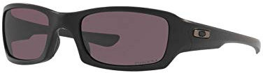 Oakley Fives Squared Sunglasses / Matte Black / Prizm Grey Lens - 009238-3254